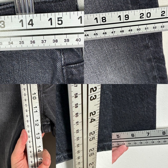 Mother Superior The Tomcat Jeans Womens Size 31 Black Lies Straight‎ Leg Denim - Picture 13 of 14